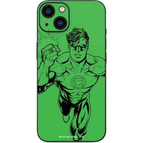 DC Comics Green Lantern Comic Pop iPhone 14 Plus Skin